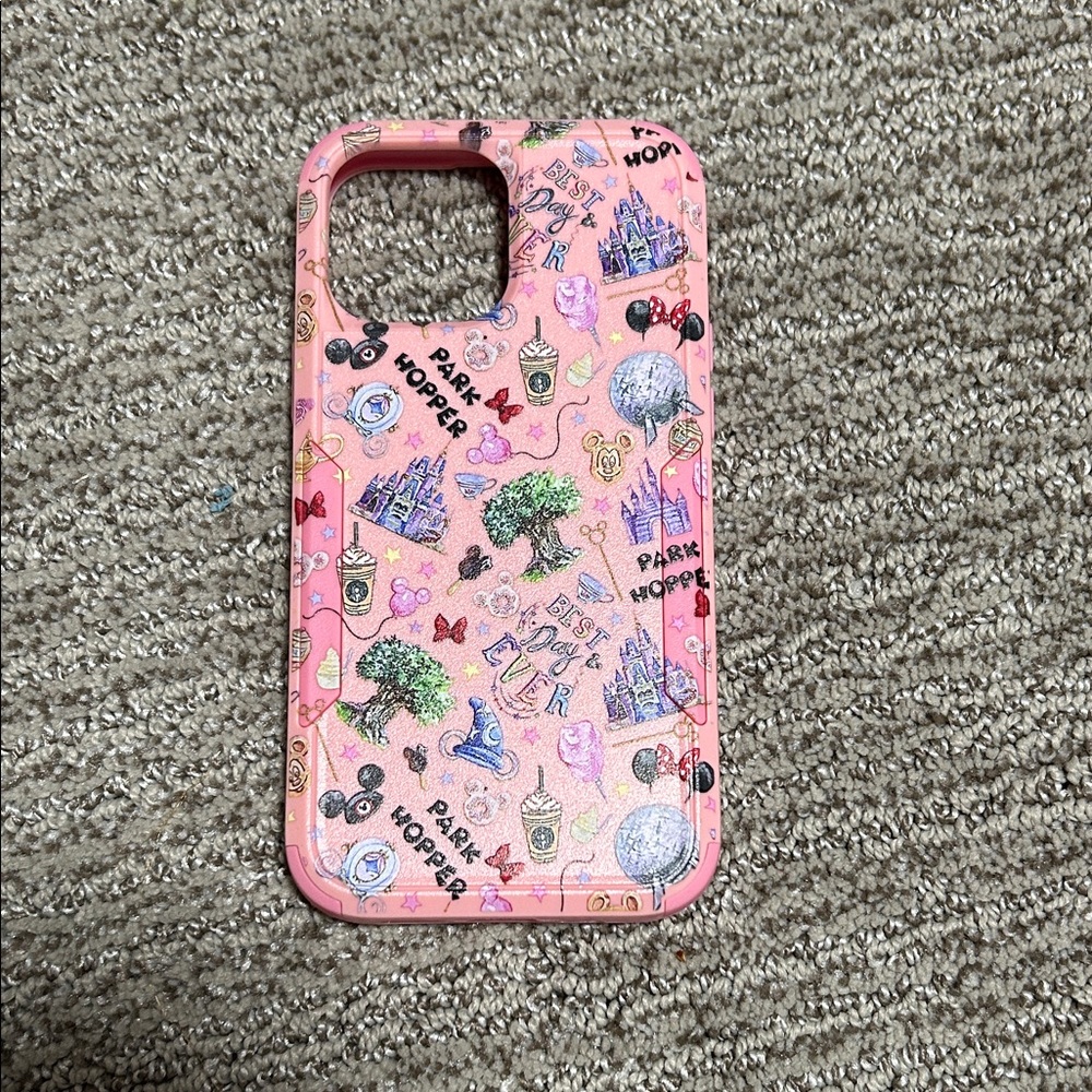 Disney Park Hopper Patterned Phone Case